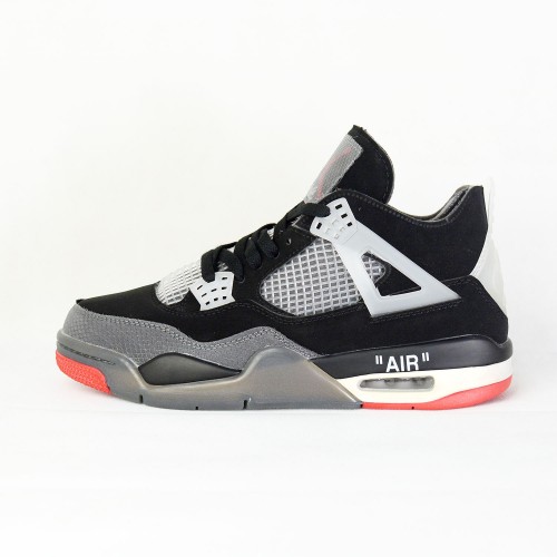 Off-White X Air Jordan 4 Bred